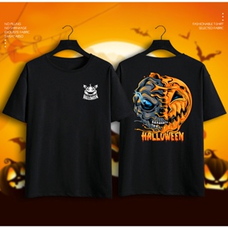 เสื้อยืด คอลูกเรือ ฮาโลวีน เสื้อฮาโลวีน （C-11） Halloween T-SHIRT ผู้ใหญ่สำหรับเด็ก