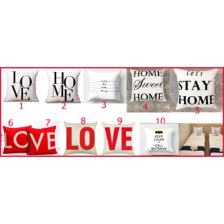 หมอนอิงลายข้อความ หมอนอิงงานพิมพ์ลาย2ด้าน หมอนอิงผ้านุ่มๆ หม…