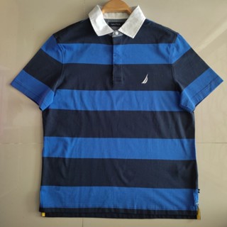 Polo Nautica Size M อก 42 นิ้ว (งานตำหนิ มดกัด)