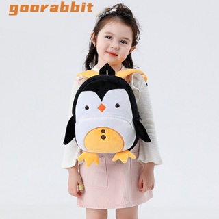 Goorabbit กระเป๋าเป้สะพายหลัง ผ้ากํามะหยี่ขนนิ่ม ลายการ์ตูนสัตว์ สําหรับเด็กอนุบาล