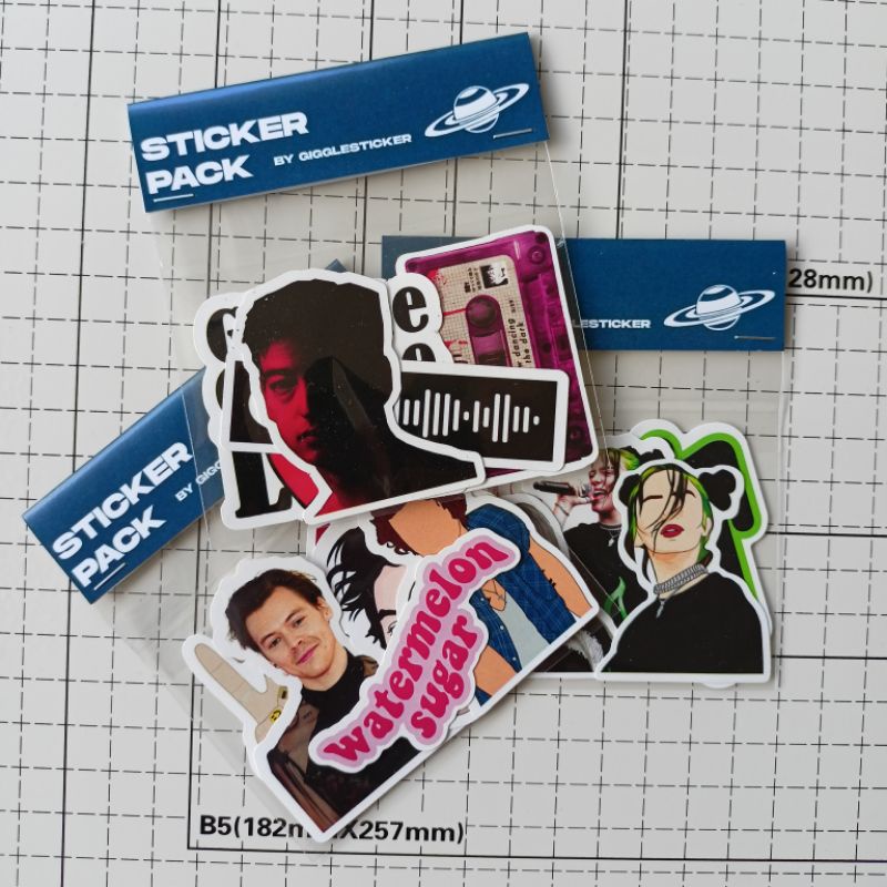 Musician JOJI Billie Eilish Harry Styles Sticker Pack