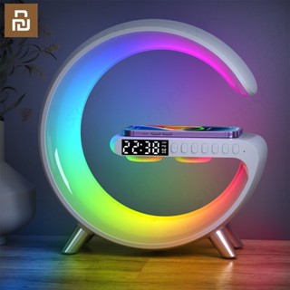 Xiaomi Youpin เครื่องชาร์จไร้สาย สไตล์ใหม่ พร้อมลําโพงบลูทูธ นาฬิกาปลุก ไฟนอน มัลติฟังก์ชั่น รวม Surround สเตอริโออัจฉริยะ