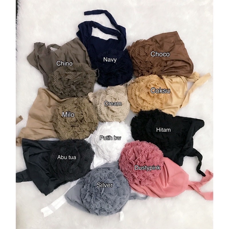 [PREMIUM] Inner Ciput Turky Iner Ciput Daleman Veil / อุปกรณ์เสริมฮิญาบสําหรับผู้ใหญ่