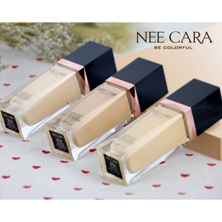 Nee Cara Waterproof Ultra Cover Foundation N589 รองพื้น นีคาร่า ปกปิดดีเยี่ยม กันน้ำ กันเหงื่อ