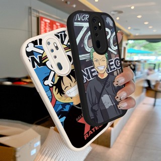 สําหรับ OPPO A9 2020 A5 A11 A11X เคสโทรศัพท์ การ์ตูน One Piece นิ่ม กันกระแทก ป้องกัน หนังแกะ