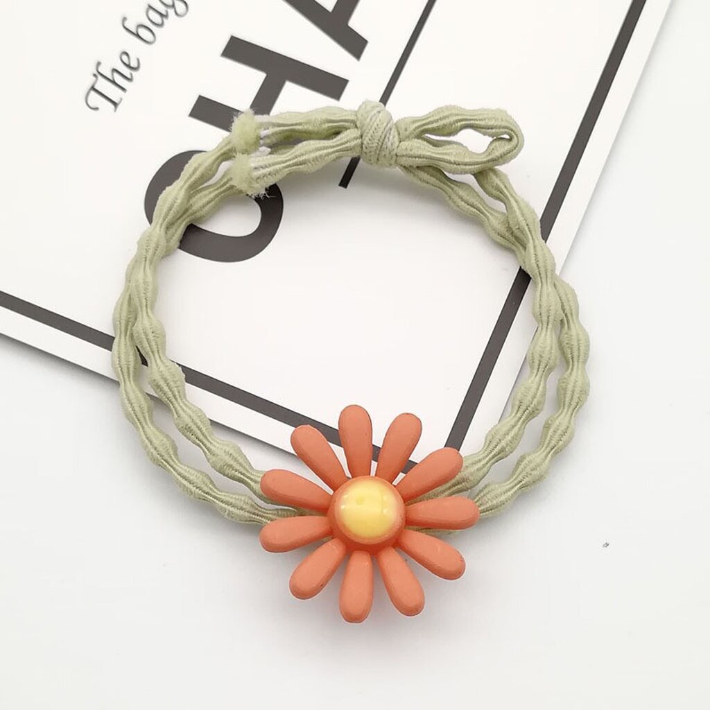 บ้านพลู🏠 x5 ยางรัดผม เดซี่ น่ารัก สีสดใส ยางมัดผม ผู้หญิง - รูปที่ 3