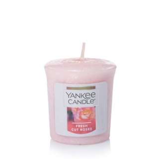 VOTIVE CANDLE FRESH CUT ROSE