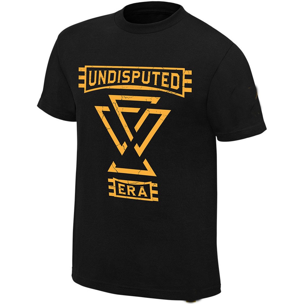 ﹊เสื้อยืด Gildan - Wwe The Undisputed Era Cole, Fish, O Reilly, Strong Official Authentic T-Shirt