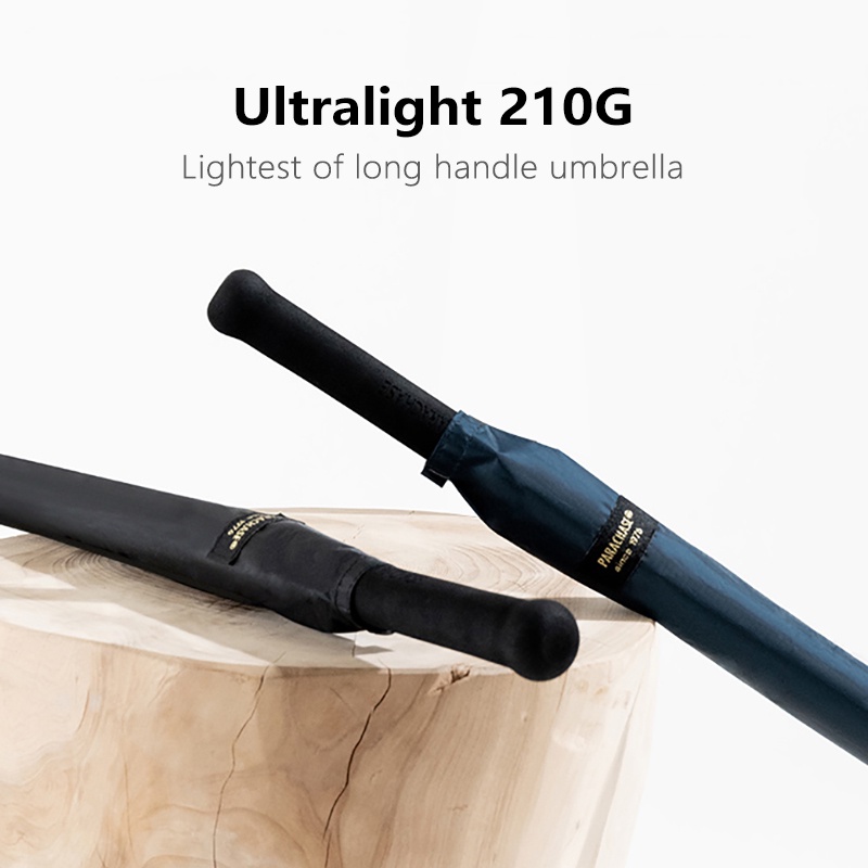 Parachase 210g Ultralight Big Long Umbrella Men UV Protection Carbon Fiber Golf Sun Umbrella Travel 