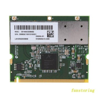 Fun การ์ด WiFi ไร้สาย Atheros AR9223 Mini PCI โน้ตบุ๊ก WLAN