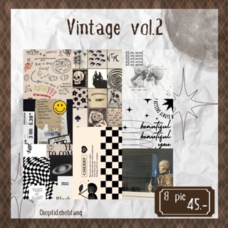 vintage vol.2 wallpaper ภาพติดตกแต่งห้อง