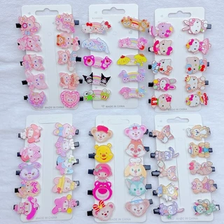 บ้านพลู🏠 กิ๊บติดผม 10 ชิ้น กิ๊บเด็ก น่ารัก กิ๊บ สีสดใส