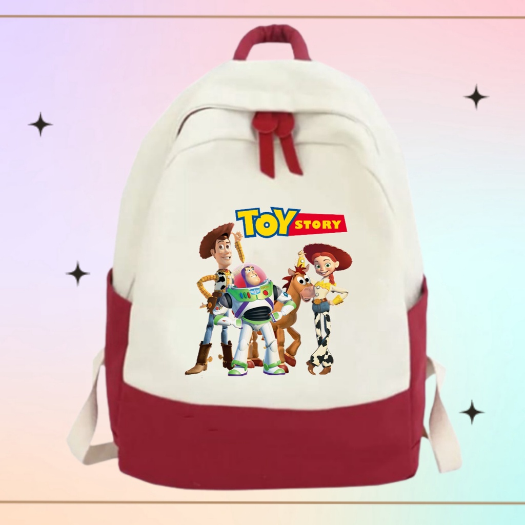 Toy STORY SCHOOL CHILDRENS BACKPACK SCHOOL BAG Unisex (ชื่อฟรี)