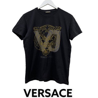 Versace เสื้อยืดแบรนด์เนมมือสอง