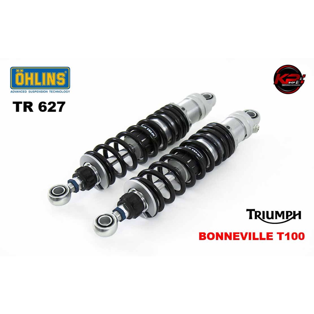 โช๊คหลัง OHLINS TR 627 FOR TRIUMPH BONNEVILLE T100 (OHLINS รับประกัน 2 ปี)