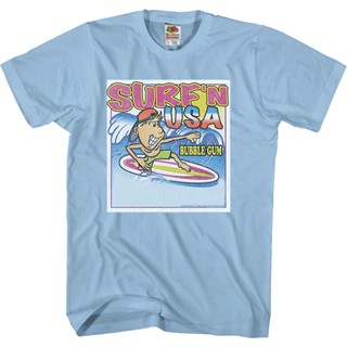 Surfn USA Dubble Bubble T-Shirt เสื้อยืดสีขาว เสื้อทหาร