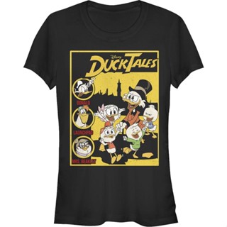 Ladies Main Cast And Supporting Characters DuckTales Shirt เสื้อยืดสีพื้น เสื้อขาว