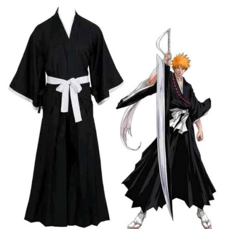 ชุดคอสเพลย์ KUROSAKI HAKAMA BANKAI Local COSTUME