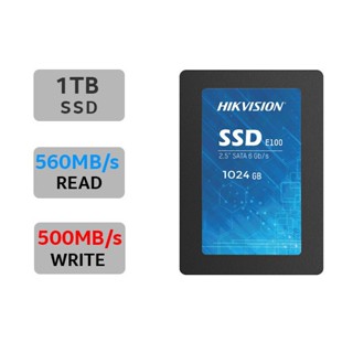 SSD HIKVISION E100 1TB SATA III 6GB/S ,SSD PNY 1TB ประกัน 3ปี