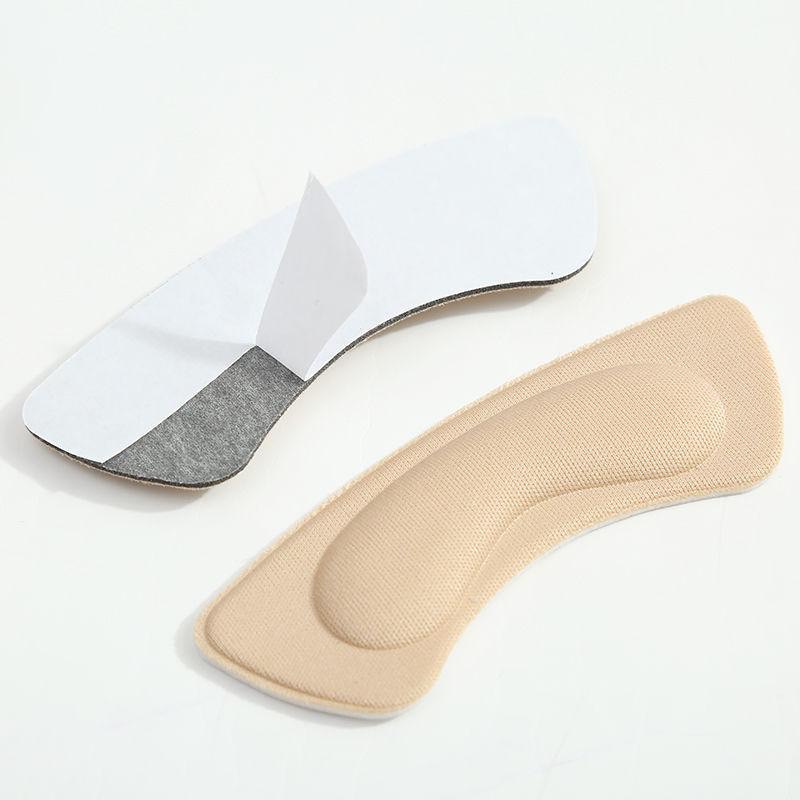 แผ่นกันกัด แผ่นกันรองเท้ากัด เนื้อนิ่ม แก้รองเท้าหลวม-มี2สี (1ซองมี1คู่) พร้อมส่งในไทย #L-0007