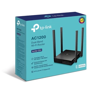(มีส่งด่วน) TP-LINK ROUTER (เราเตอร์) ARCHER C54 DUAL BAND AC1200 รับประกันตลอดอายุการใช้งาน