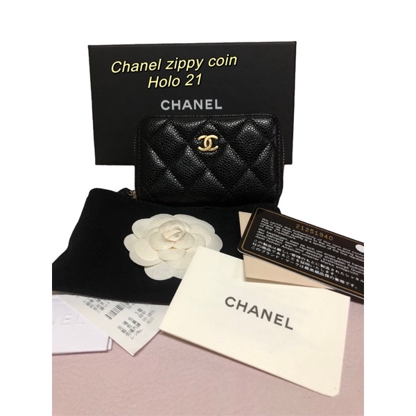 Chanel Zippy Coin purse holo21