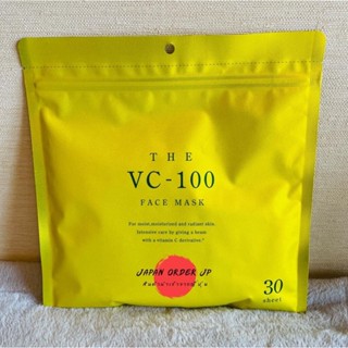 THE VC-100 FACE MASK แผ่นมาร์คหน้าผสมวิตามินซี ของแท้จากญี่ปุ่น 30 แผ่น