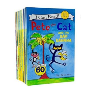 หนังสือภาษาอังกฤษชุด I can read Pete the Cat เซท 19 เล่ม หัดอ่าน