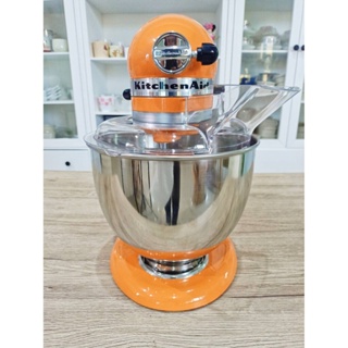 KitchenAid เครื่องผสมอาหารยกหัว ขนาด 4.8 ลิตร Artisan รุ่น 5KSM150PSETG สีส้ม 220V