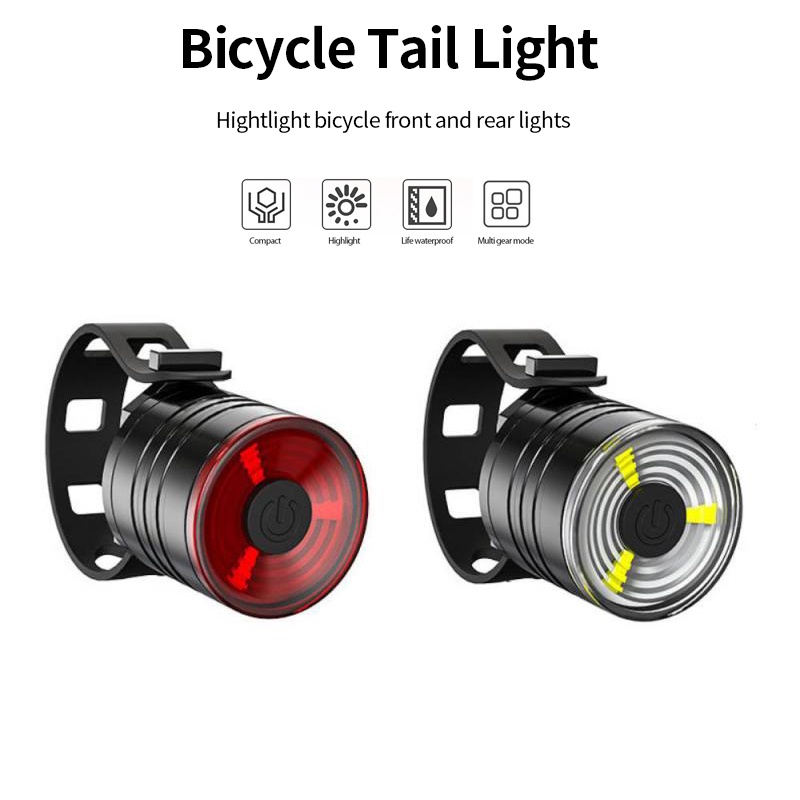 แถบไฟท้ายจักรยาน LED สะท้อนแสง เพื่อความปลอดภัย อุปกรณ์เสริม สําหรับรถจักรยานเสือภูเขา