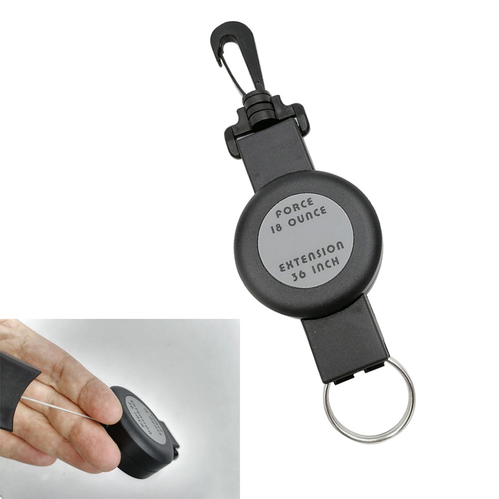 Marine Grade Diving BCD Retractor Extend Up To 36 Inch Diving