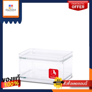 BOXBOX กล่องเหลี่ยมใส รุ่น BB01051BB [สามารถใส่รถเหล็ก Tomica, Majorette, Hot wheel ได้]