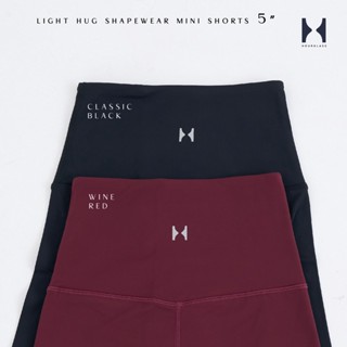 HOURGLASS "LIGHT HUG" HIGH-WAISTED MINI SHORTS เลกกิ้งเก็บทรงขาสั้น 5" เอวสูง รุ่น Light Hug