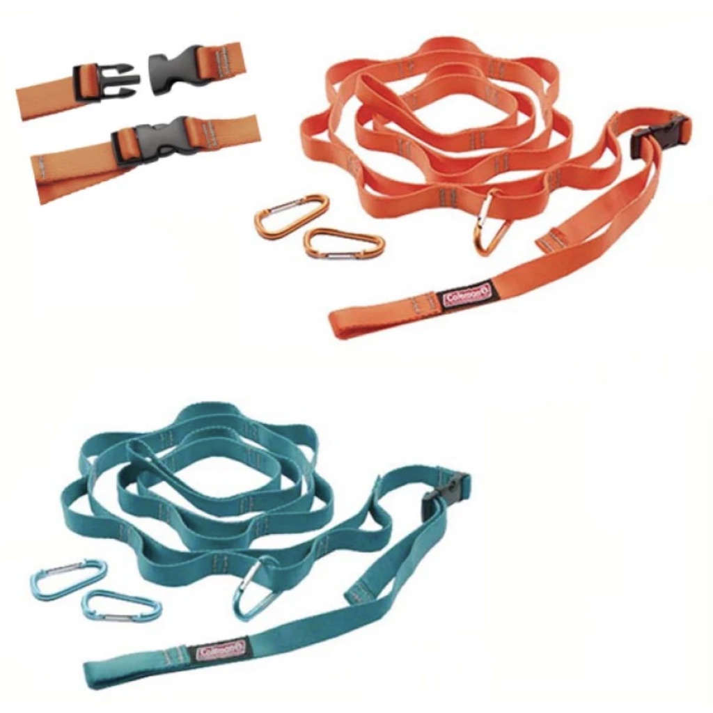 Coleman JP Hanging Chain เชือกราว เชือกแขวน อเนกประสงค์ ที่แขวนของ สายคล้อง โคลแมน by Jeep Camping