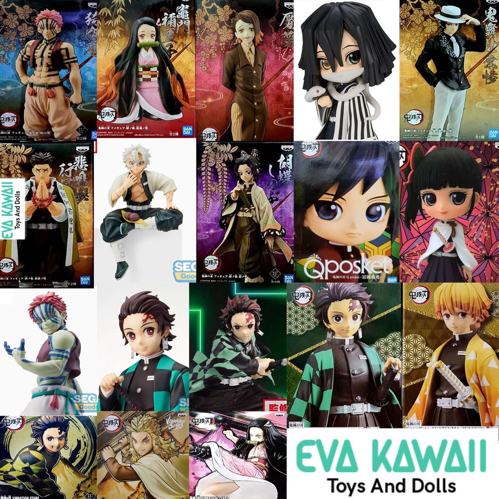 ฟิกเกอร์  figure ดาบพิฆาตอสูร แท้จากญี่ปุ่น kimetsu no yaiba Nezuko เนซึโกะ Tanjiro ทันจิโร่