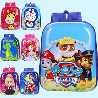 กระเป๋าเป้สะพายหลัง กระเป๋านักเรียน พิมพ์ลายการ์ตูน PAW Patrol จุของได้เยอะ สําหรับเด็กอนุบาล