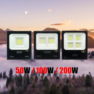 [ ประกัน 1 ปี ] สปอตไลท์ ฟลัดไลท์ LED Spotlight Flood Light 500W รุ่น นาโน แสงขาว Day Light (แพ็ค 1 ชิ้น)