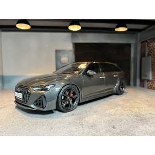 โมเดลรถ 1:18 Audi RS6 C8 Carbon Kevlar by Kilowork