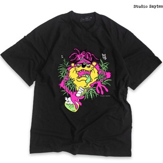 SAYTEN SADMANIAN TEE (BLACK)