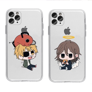 Chainsaw man เคสไอโฟน 14 11 12 13 pro max case 8พลัส 7 8 Plus Se2020 14plus เคส iPhone X Xr XsMax Hayakawa Akihime cover