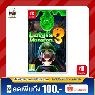 Nintendo Switch: Luigis Mansion 3 ของแท้ 100% [มือ 1]