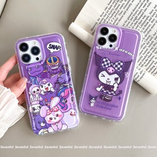 เคสโทรศัพท์มือถือ แบบนิ่ม ลายการ์ตูนคุโรมิ รวมทุกอย่าง สําหรับ iPhone 14 13 12 11 Pro Max Xs Max Xr X 7 8 6 6s Plus