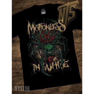 NTS 198 Motionless ROCK เสื้อยืด เสื้อวง เสื้อดำ สกรีนลายอย่างดี ผ้าหนานุ่ม ไม่หดไม่ย้วย NTS T SHIRT S M L XL XXL