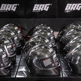 หมวกกันน็อค BRG BR-22 Black Carbon