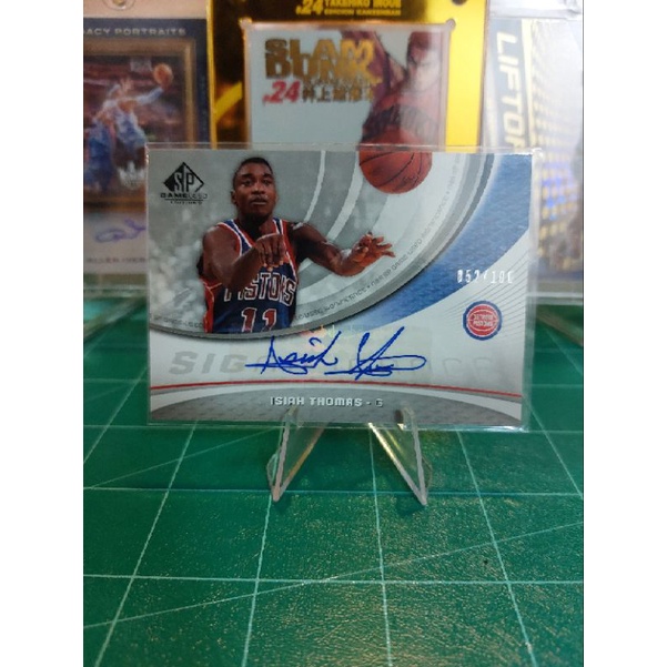 NBA Card Upper Deck SP Game Used Editions Isiah Thomas /100