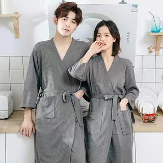 พร้อมส่งจ้า ชุดคลุมอาบน้ำ เสื้อคลุมอาบน้ำ เนื้อหนาราคาพิเศษ สำหรับทั้งชายและหญิง สินค้าพร้อมส่ง M-2XL