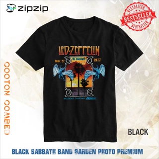 T-shirt เสื้อยืด พิมพ์ลายวง Sabbath สีดํา มีซิป พรีเมี่ยม สําหรับผู้ชาย S-5XL