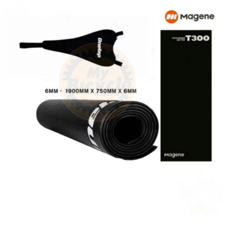 Magene Smart Trainer พรมปูพื้น 6 มม. + ผ้าคลุมจักรยานเหงื่อ