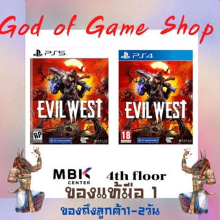 Evil west PlayStatio4 PS4 PlayStatio4 PS5