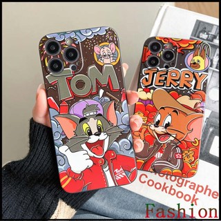 ❤️จัดส่งทันที❤️เคสไอโฟน14promax Tom and Jerry edge cases ใช้กับ เคสไอโฟน14 เคสกันกระแทก เคสซิลิโคน11 iPhone case for Apple14 เคสi11 8plus เคสiPhone13 เคสiPhone12 เคสI7 เคสiP14 เคสixr xsmax case เคสไอโฟน11 lovers Silicone soft caseiPhone13Promax เคสไอโฟนXS